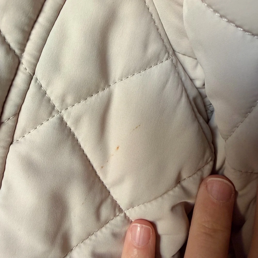 J CREW Quilted Cream Women's Jacket — make an offer!